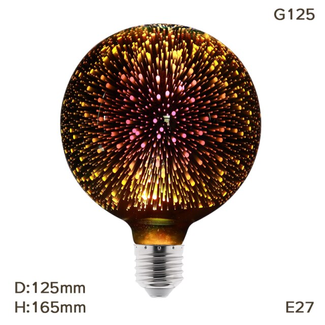 G125 3W 220V E27 3D