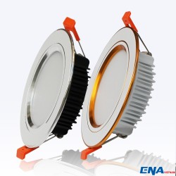 Đèn led dowlight DTI 7W 3 màu viền vàng