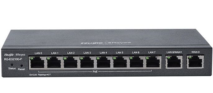 Smart Gateway 10 cổng RUIJIE REYEE RG-EG210G-P
